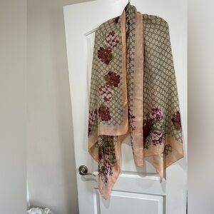 Gucci Flora Silk Scarf